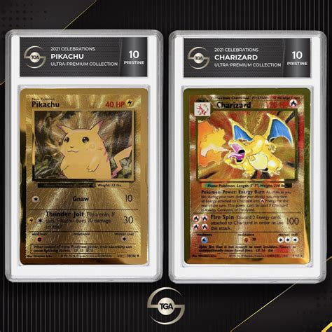 Pokemon Celebrations Charizard and Pikachu Metal Cards - lagoagrio.gob.ec