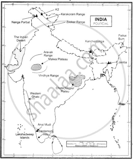 Vindhya Range On India Map - United States Map