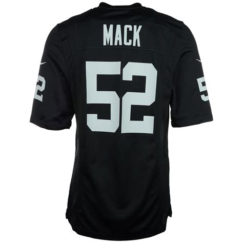 Nike Men'S Khalil Mack Oakland Raiders Game Jersey in Black for Men | Lyst