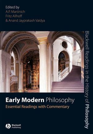 Early Modern Philosophy: Essential Readings with Commentary – fritz allhoff