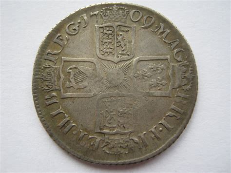 1709 Queen Anne shilling, VF. ACS | eBay