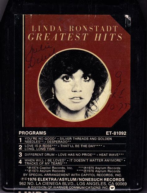 Linda Ronstadt Greatest Hits