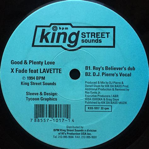 X FADE feat. LAVETTE // GOOD & PLENTY LOVE (4VER) – next records japan