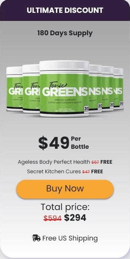 Tonic Greens™ | OFFICIAL SITE | Balance Nutrients