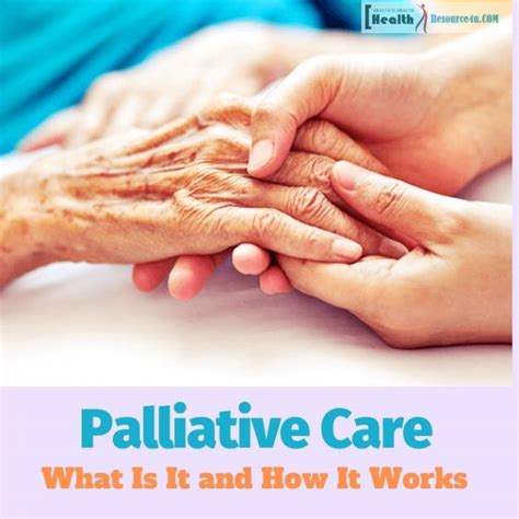 Palliative Care - What Is Included, Difference With Hospice Care