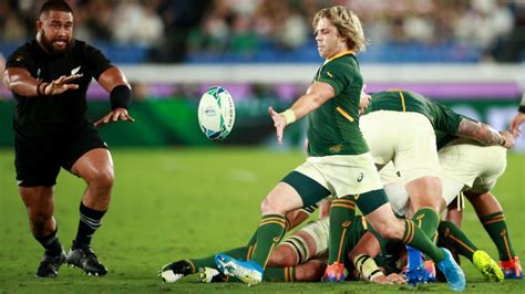 Rugby World Cup 2019: South Africa scrum-half Faf de Klerk hits back at ...