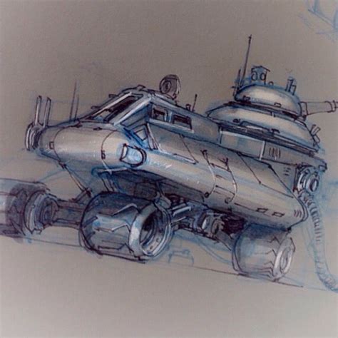 tow truck sketch | Small sketchbook, Tow truck, Sci fi