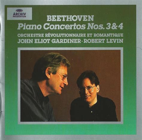 Robert Levin, John Eliot Gardiner - Beethoven: Piano concertos Nos. 3 & 4 (1998) / AvaxHome