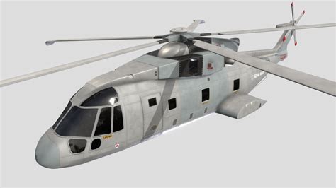 Merlin MK2 Helicopter - Download Free 3D model by sudreyskr [c8d2dac ...