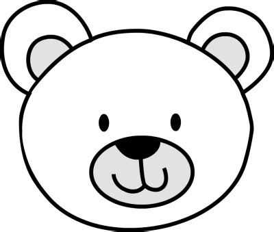 Teddy Bear Face Templates - ClipArt Best