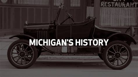 Michigan’s History – Michigan Three Percent