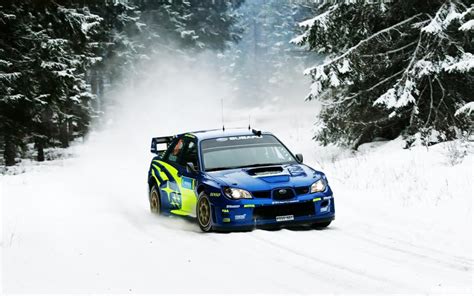 Subaru WRX STI Rally Snow HD wallpaper | cars | Wallpaper Better