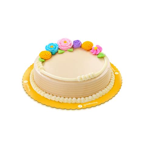 Pastel Blooms Mocha 9" round - Goldilocks Cake - (Medium) Pangasinan ...