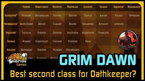 Grim Dawn: Best second class for Oathkeeper? - YouTube