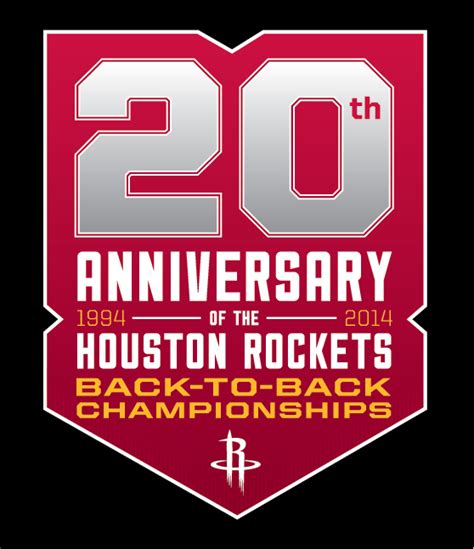 Houston Rockets 20th Anniversary Champions Badge on Behance