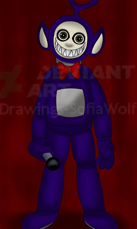 Tinky Winky - Animatronic by Drawings-SofiaWolf on DeviantArt