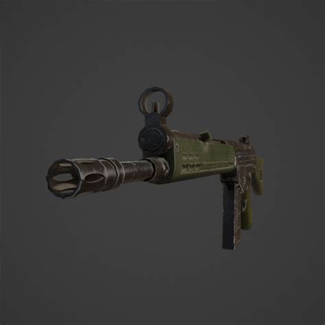 G3A3 Assault Rifle 3D Model $19 - .fbx .ma .obj - Free3D