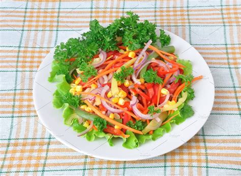 vegetable salad ~ Food & Drink Photos ~ Creative Market