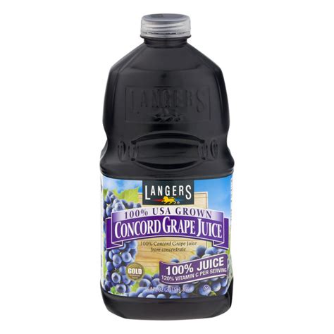 Save on Langers 100% Concord Grape Juice Order Online Delivery | Giant