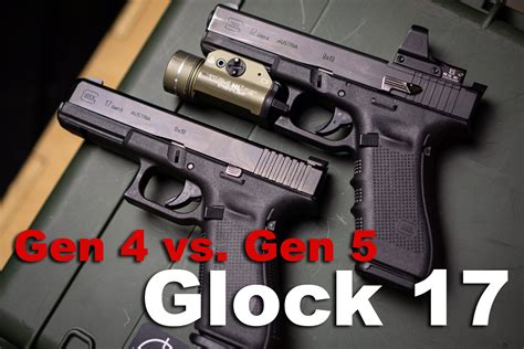 Glock 17 Gen-4 vs Gen-5 | What's the Difference?