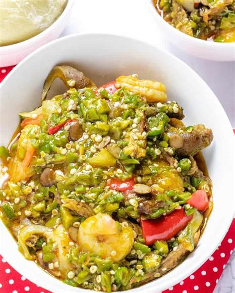 Okro Soup (African Okra Soup) - Low Carb Africa