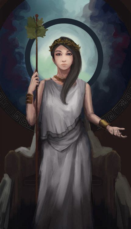 EIRENE (or Irene) was the Greek goddess or personification of peace and of the… | Gods n ...