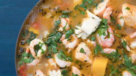 Fish soup with plaice, salmon and shrimp (how to make your own fish stock) | Recipe