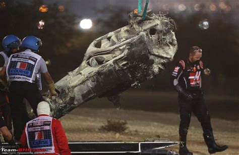 Romain Grosjean's burnt 2020 Haas F1 car to be displayed at a museum ...