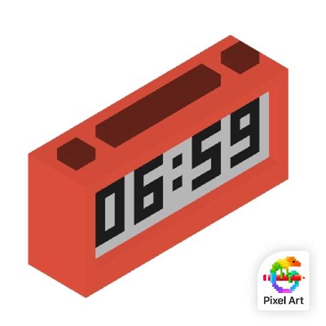 Flip Clock, Pixel Art, Minecraft, 3d, Home Decor, Decoration Home, Room ...