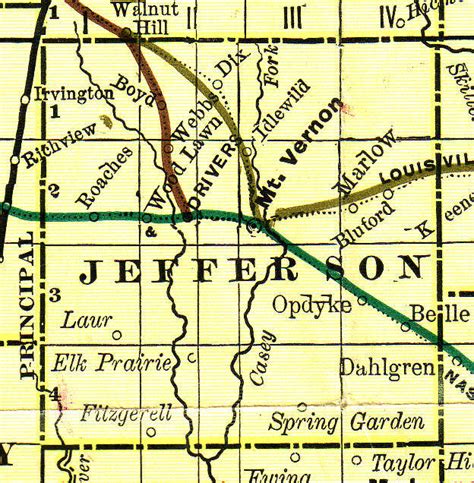 Jefferson County, Illinois Genealogy: Vital Records & Certificates for Land, Birth, Marriage ...