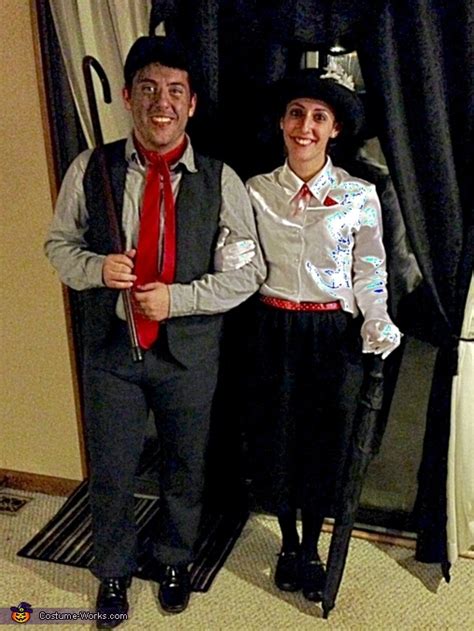 DIY Mary Poppins and Bert Costumes