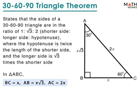How To Calculate 30 60 90 Triangle