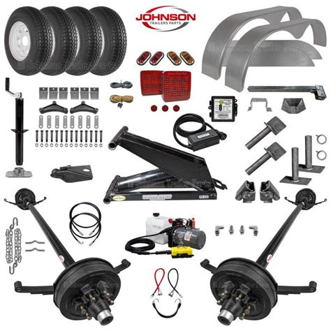 Trailer Parts Kits - Johnson Trailer Parts Welding Trailer, Trailer Axles, Atv Trailers, Trailer ...