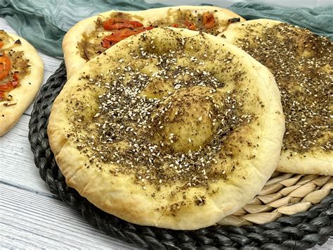 Manakish (Lebanese Flatbreads) | The Vegan Planet Kitchen