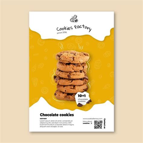 Cookie Flyer Template Free - FREE PRINTABLE TEMPLATES