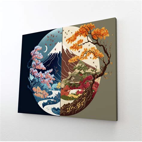 Japanese Four Seasons Wall Art | MusaArtGallery™