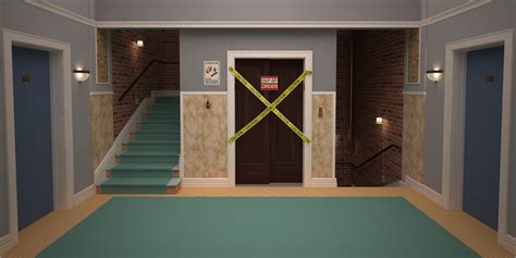 ArtStation - The big bang theory | stairwell