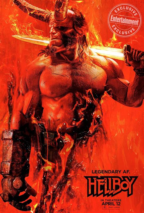 Hellboy Reboot Poster Shows David Harbour as the Right Hand of Doom ...