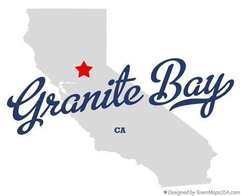 Map of Granite Bay, CA, California