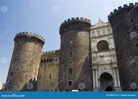 Castel Nuovo stock photo. Image of tourism, fortress, travel - 2855140