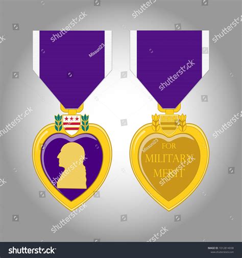 Purple Heart Medal Clip Art