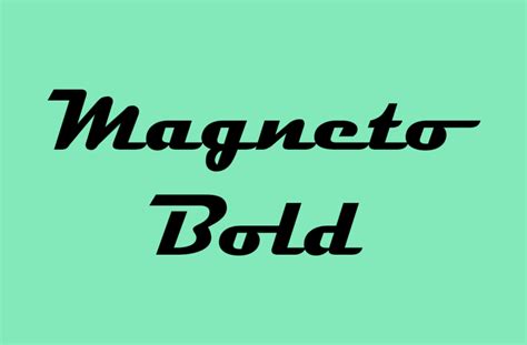 Magneto Bold Font - Fonts Hut