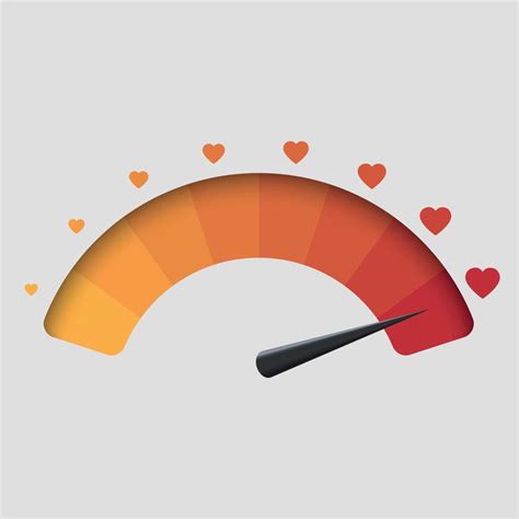 Love meter vector illustration 11442798 Vector Art at Vecteezy