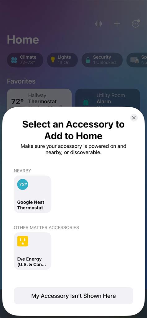 How to Add a Nest Thermostat to Apple HomeKit With Matter