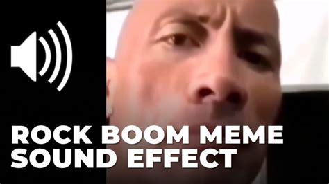 Rock Boom Meme Sound Effect - Free MP3 Download