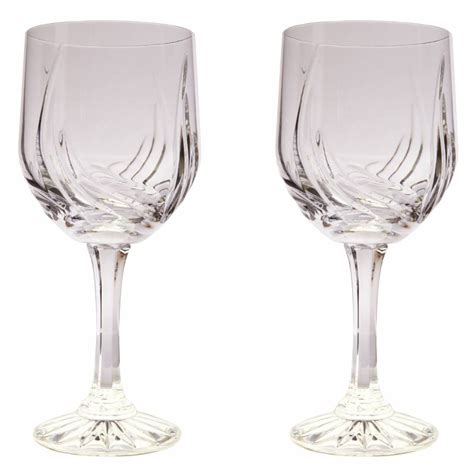 Aurora Crystal Red Wine Glasses, set of 6 - Gurasu Crystal