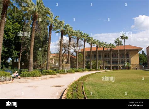 American University in Beirut campus, Lebanon Stock Photo - Alamy