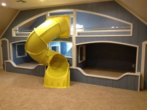 Extraordinary Ideas For Bunk Bed With Slide That Everyone Will Adore 50 | Bunk beds built in ...