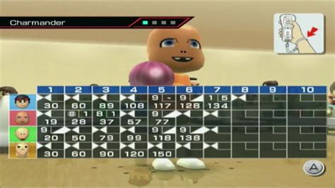 Wii Sports Bowling With Pokémon Mii Characters - YouTube