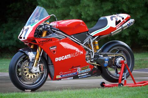 2002 Ducati 998RS, ex-AMA Ducati Austin Team with rider Pascal Picotte ...